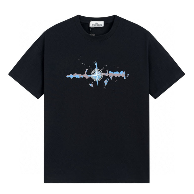 Stone Momogram Logo T-shirt