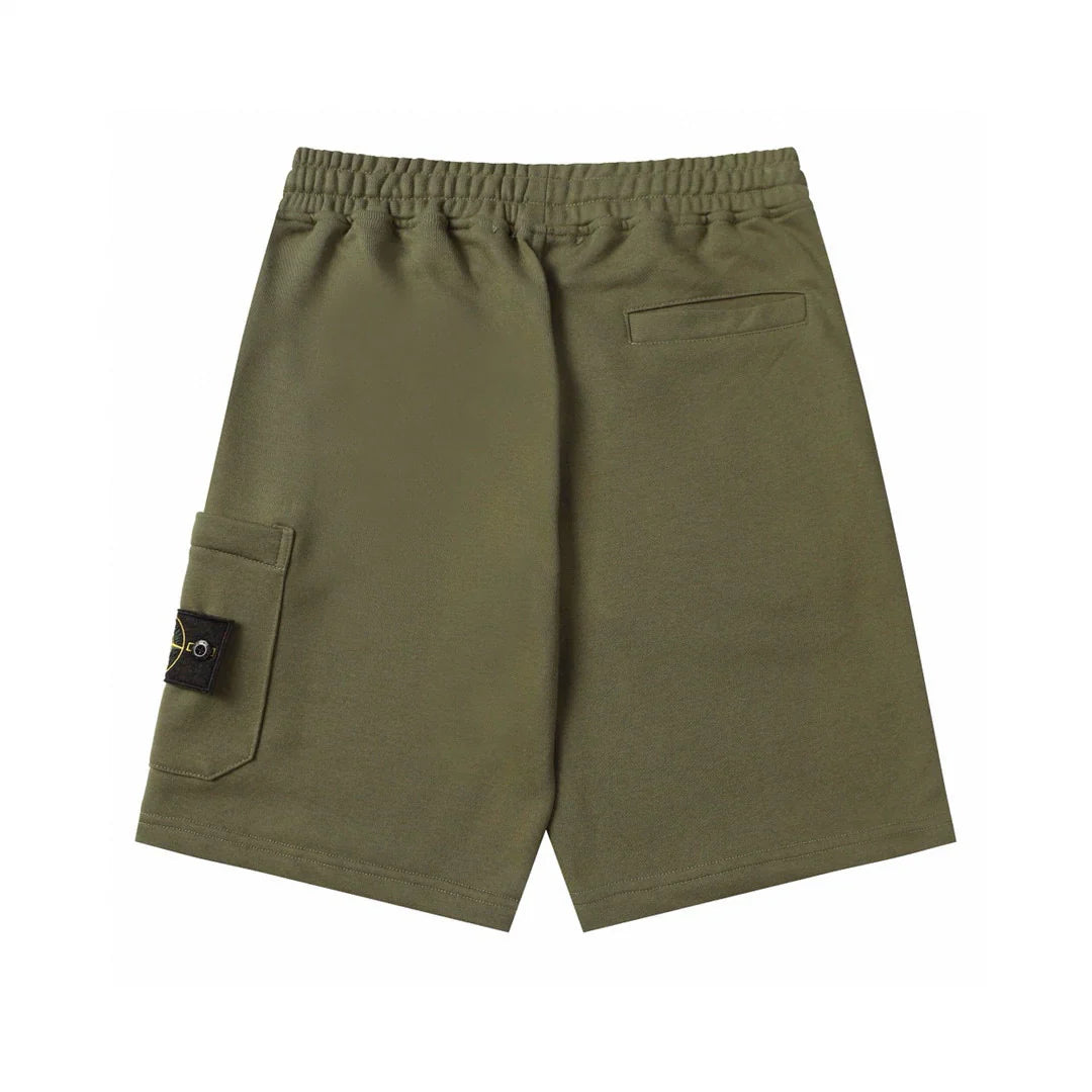 Stone Monogram Shorts