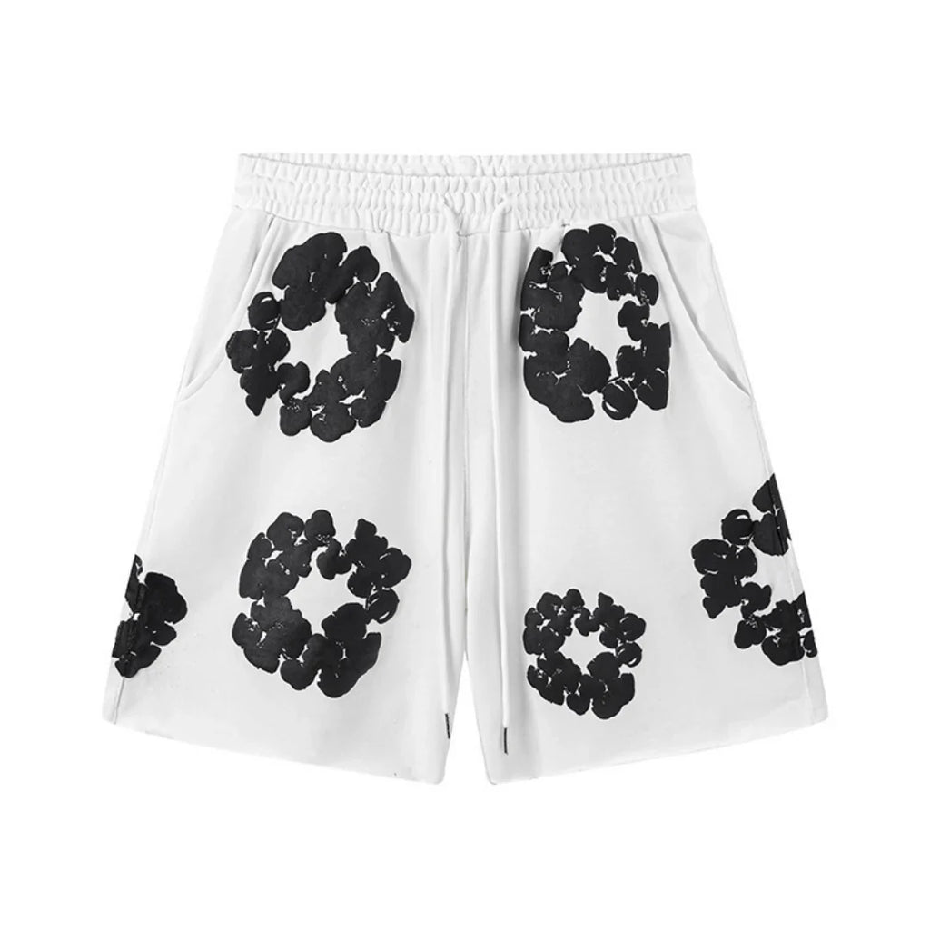 Denim Trs White Shorts