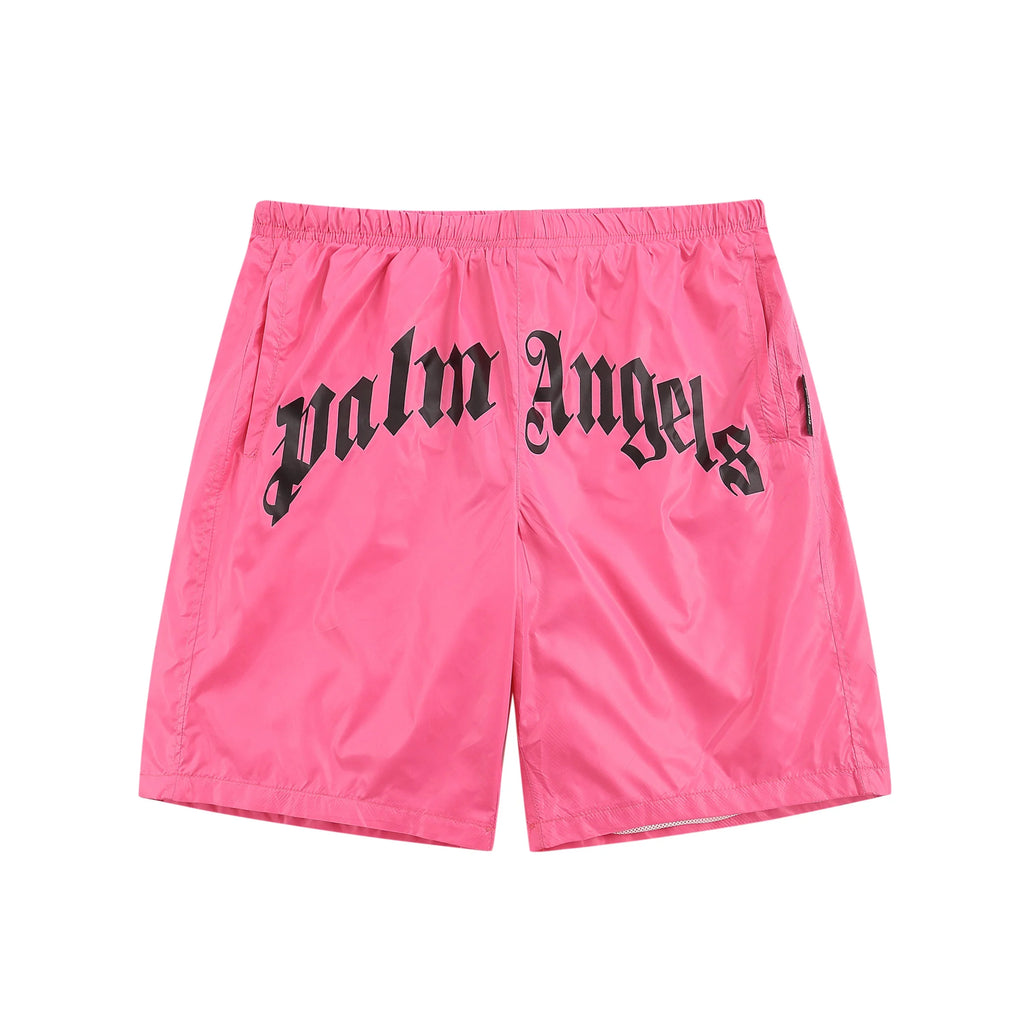 Palm Black Red Shorts